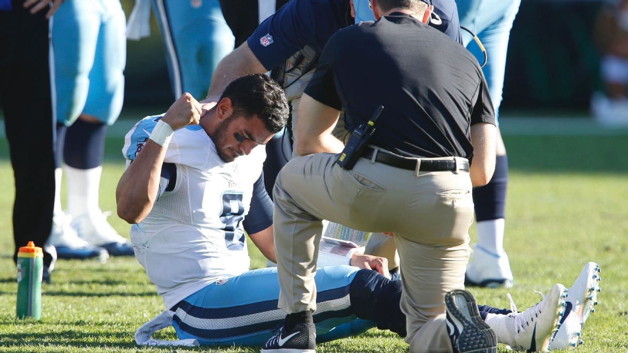 Upbeat Mariota (fibula) optimistic with recovery