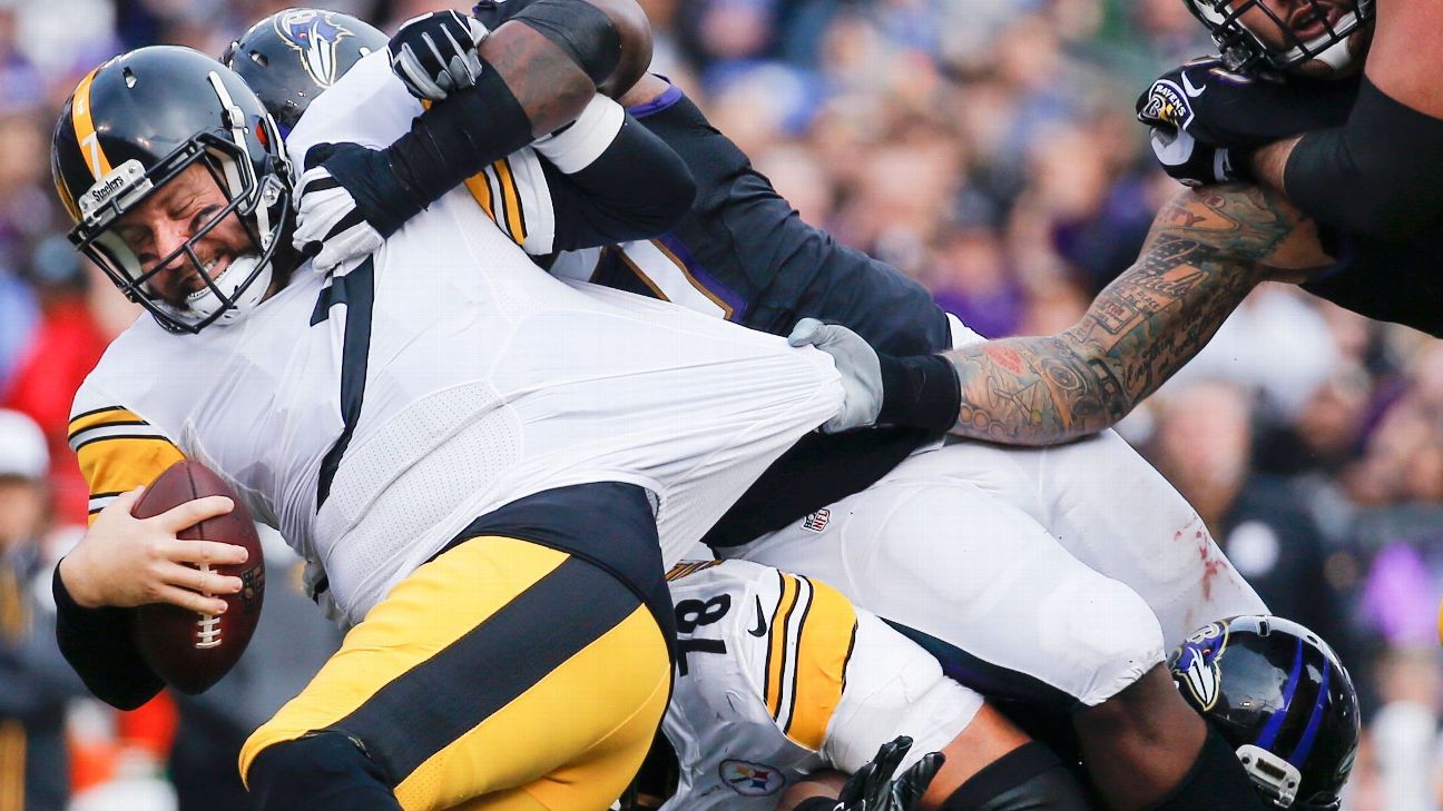 Steelers go from playoff darling to odd team out in ugly Ravens loss