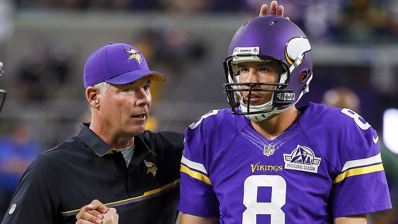 Bradford 'all for' Shurmur returning as Vikes' OC