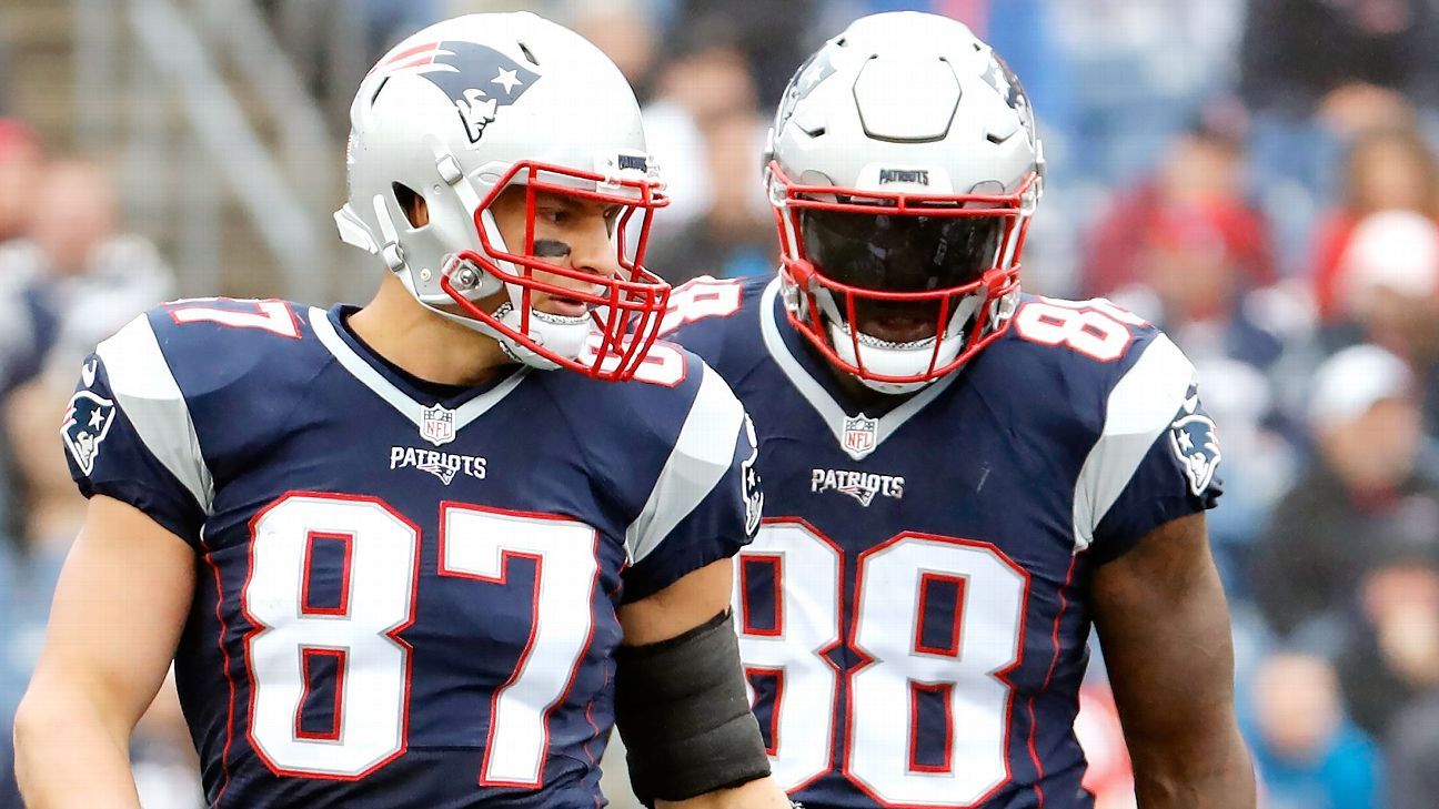 Rob Gronkowski hopes Martellus Bennett 'breaks the bank'