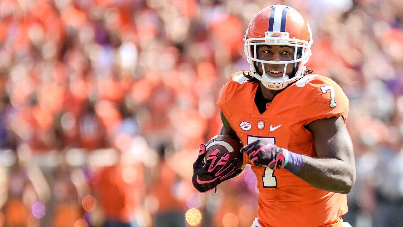 Wr Mike Williams Runs 40 Yard Dash In 449 Seconds At Clemson Tigers