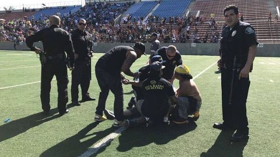 Reportan cinco detenidos tras riña en amistoso Pumas vs. América