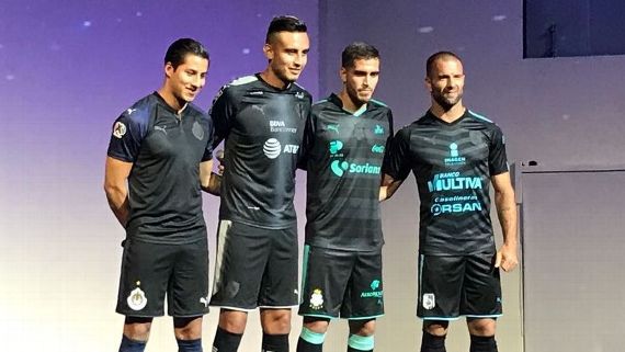 Cuatro clubes mexicanos se vestirán de negro