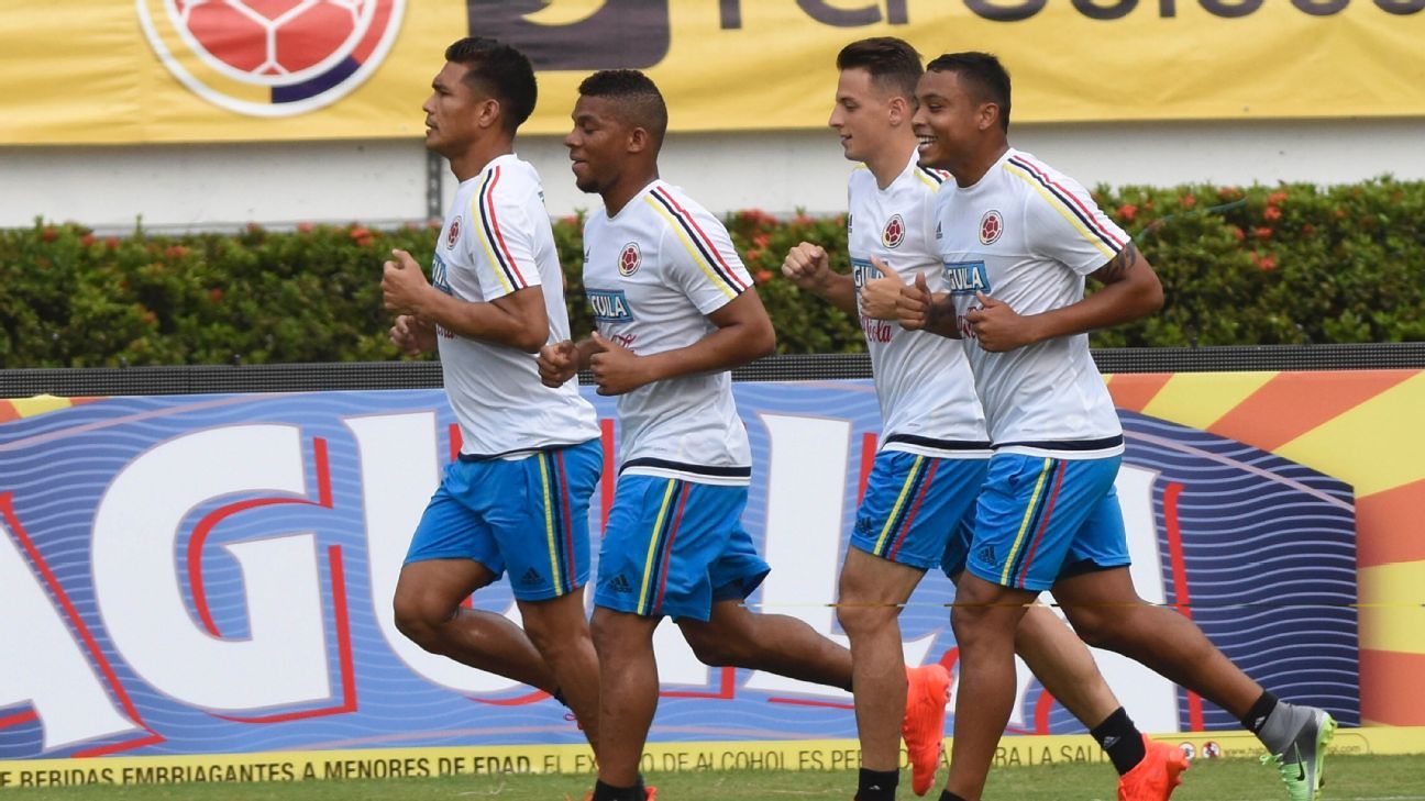 Izquierdo, Muriel y Ospina se unieron a la concentración en Bogotá