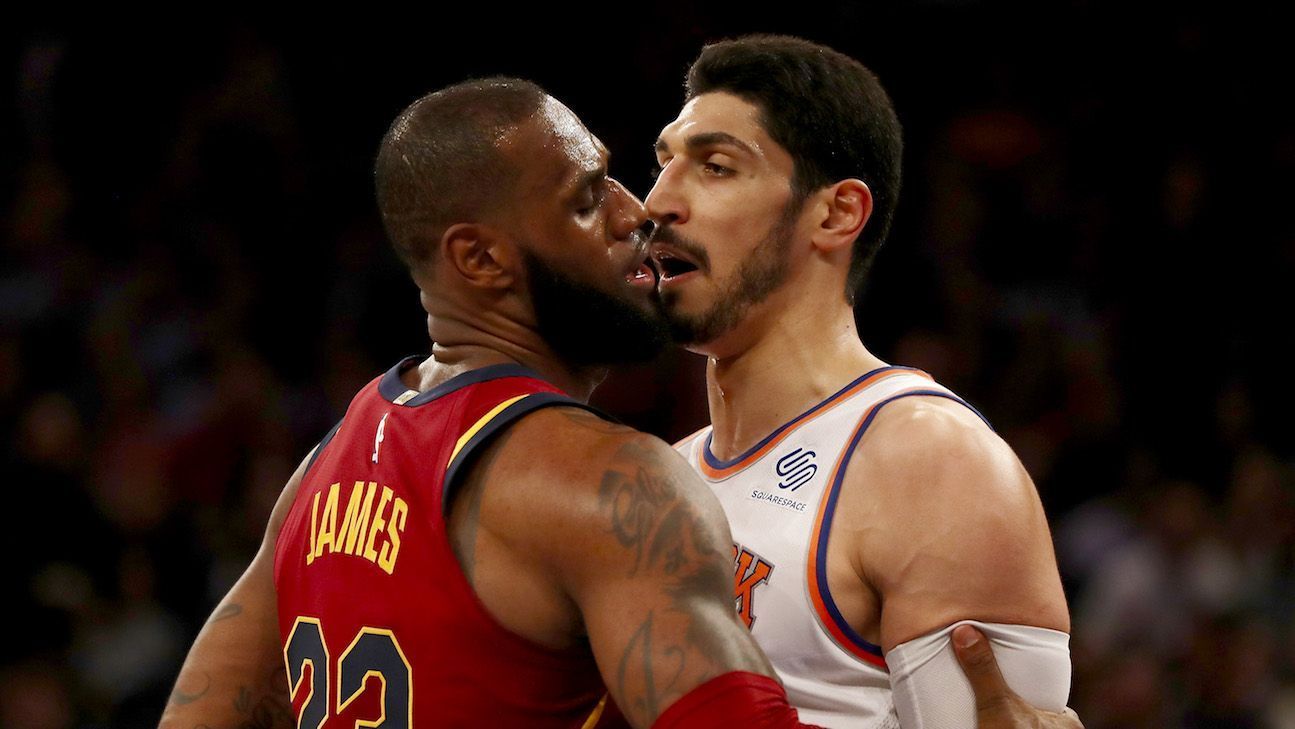 Enes Kanter recibe advertencia tras trollear a LeBron James
