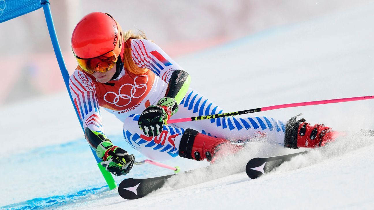 Mikaela Shiffrin wins gold in women's giant slalom at ... - 1296 x 729 jpeg 118kB