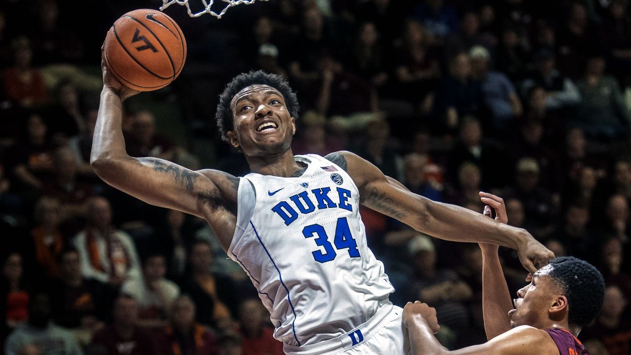 Wendell Carter Jr. of Duke taken by Chicago Bulls with seventh pick of 2018 NBA draft