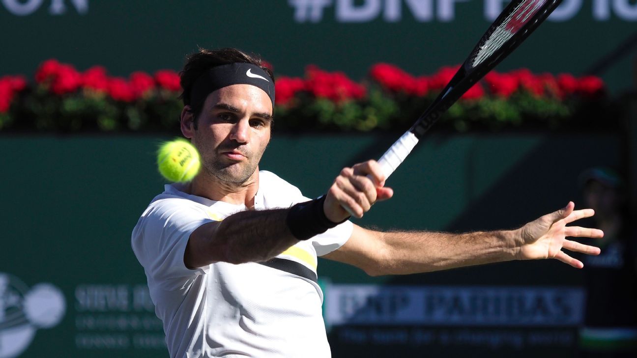 Federer puso cuarta en Indian Wells