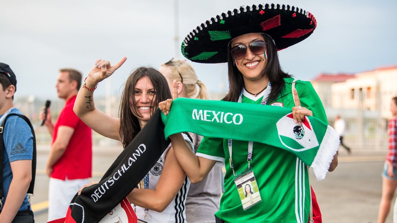 Alemanes quieren ganarle la 'batalla' en las tribunas a la Selección Mexicana
