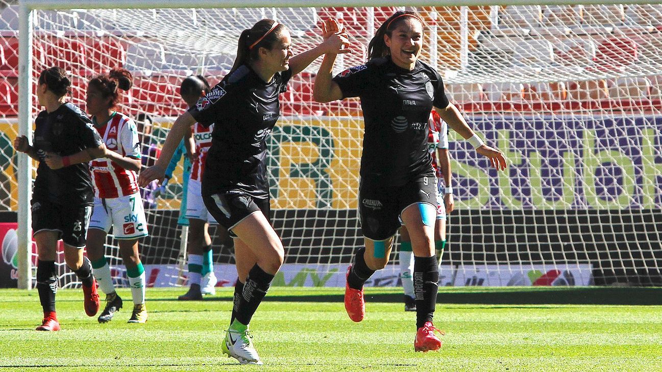 Rayadas siguen en la cima del Grupo 2 de Liga MX femenil