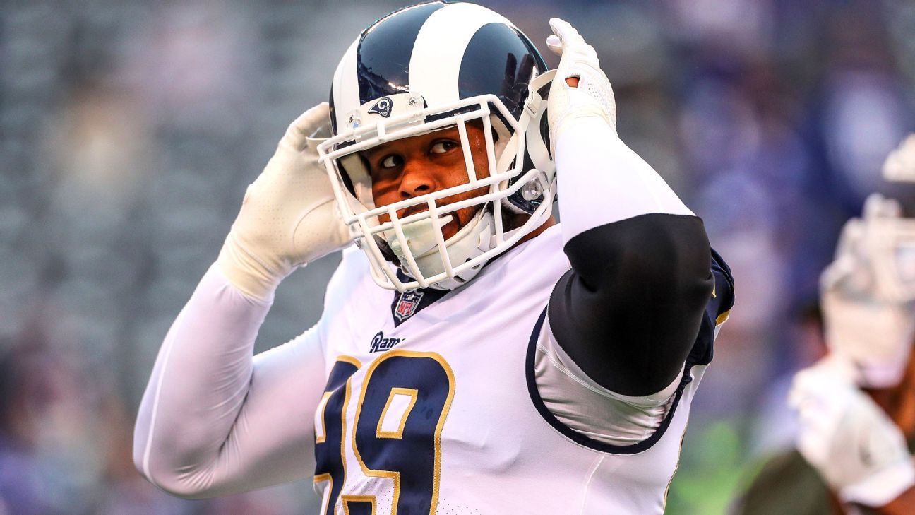 Being highest-paid defensive player may not be enough for Aaron Donald - Los Angeles Rams Blog- ESPN