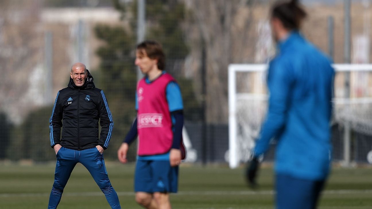 Zidane reserva a Varane, Ramos y Cristiano