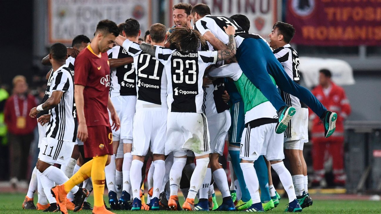 Juventus secure 7th straight Serie A title; Inter's top-4 hope restored