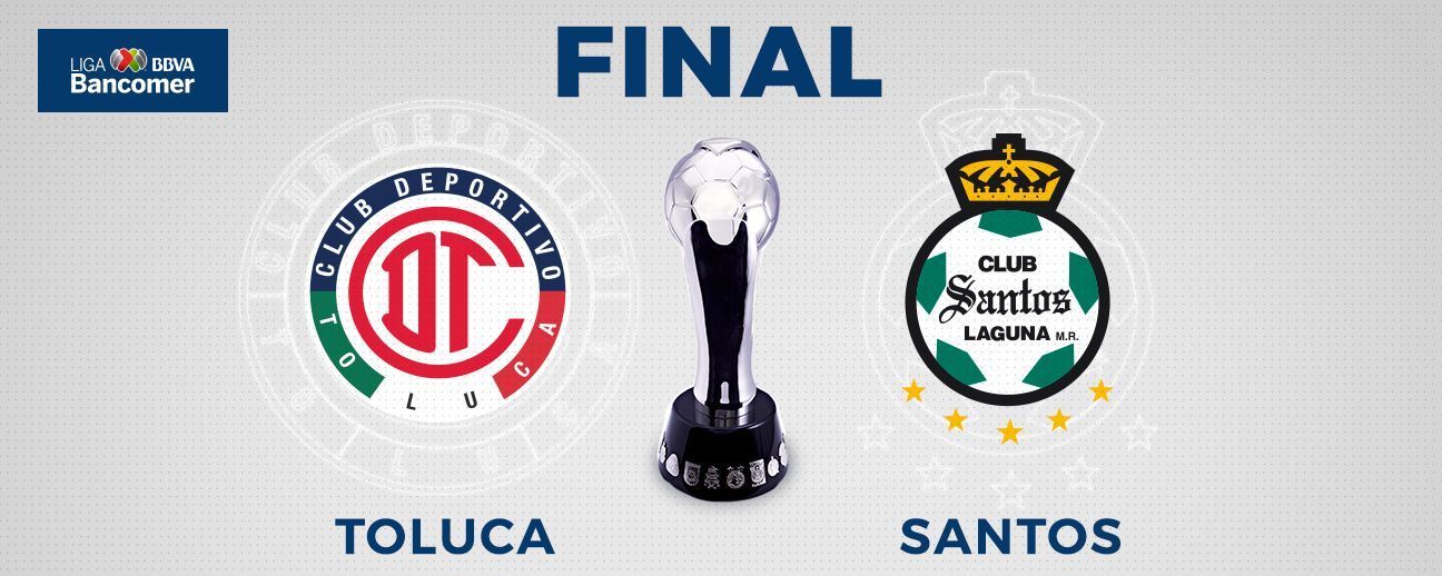 Toluca - Santos es la final con más repeticiones en la Liga Bancomer