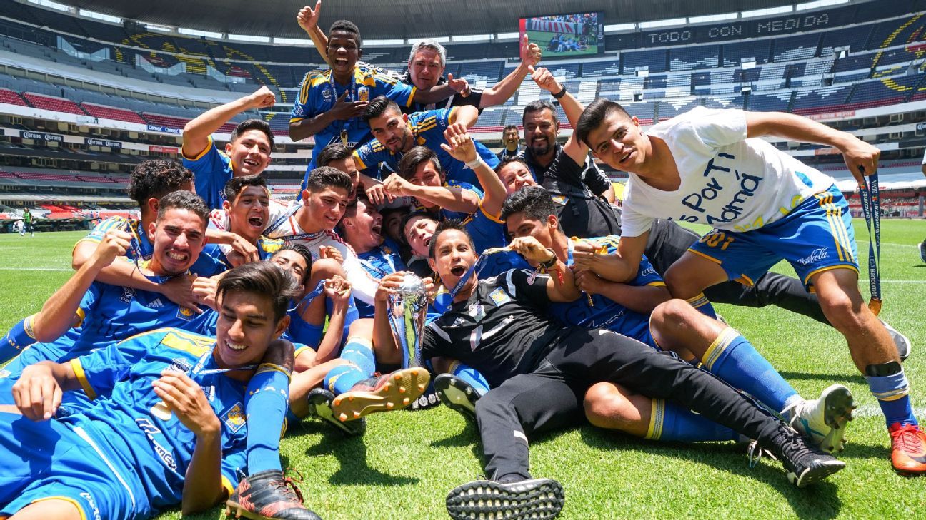 Tigres Sub-20 se corona en el Azteca