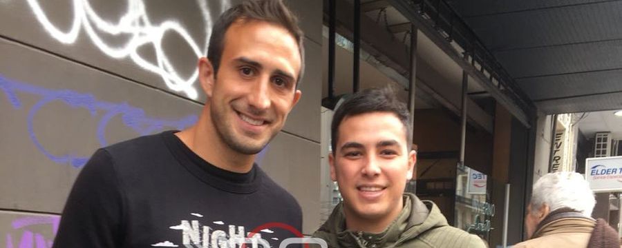 Carlos Izquierdoz llegó para sumarse a Boca