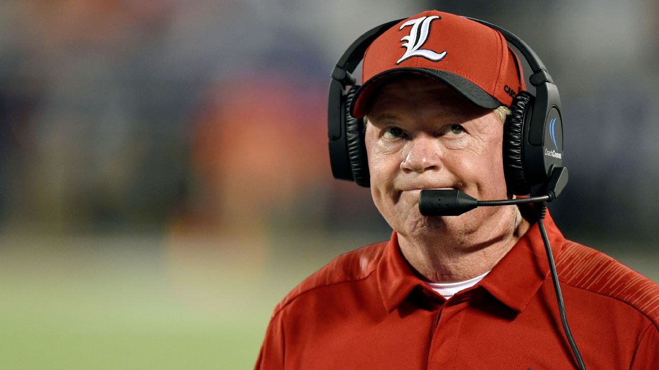 Bobby Petrino fired as Louisville Cardinals coach