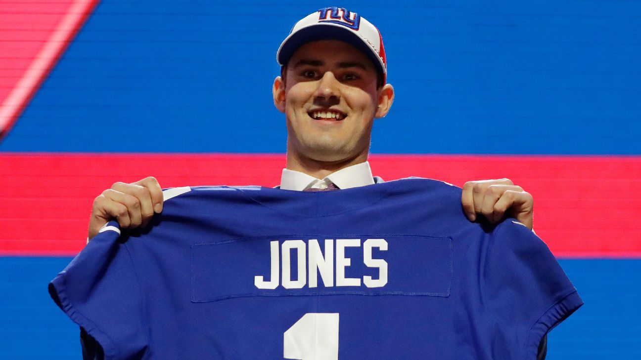 Daniel Jones, QB, New York Giants