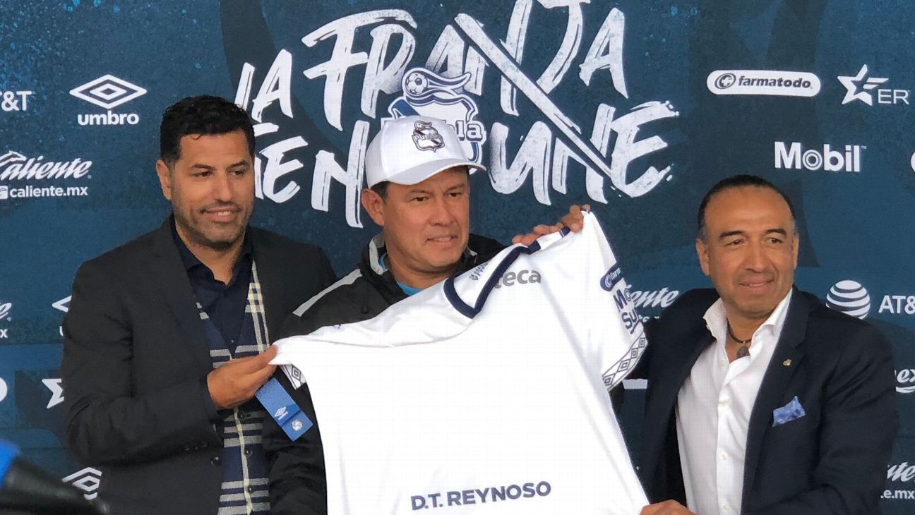 Juan Reynoso fue presentado oficialmente por Puebla de México
