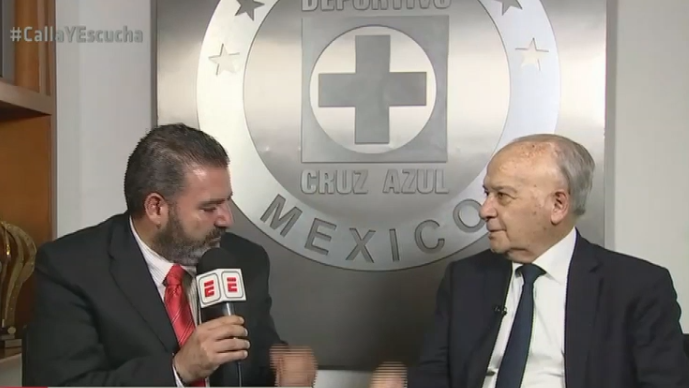 Formalmente, Peláez no ha renunciado a Cruz Azul: Billy Álvarez
