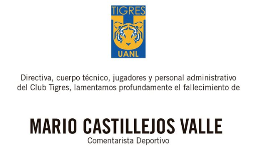 Tigres lamenta muerte de exdirectivo Mario Castillejos