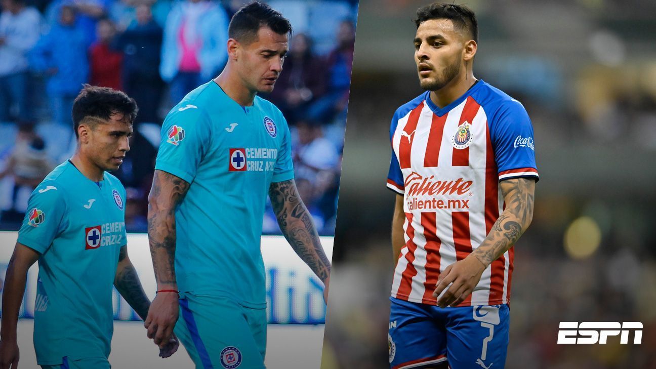 Razones por las que Cruz Azul, Chivas y Pumas no accedieron a Liguilla