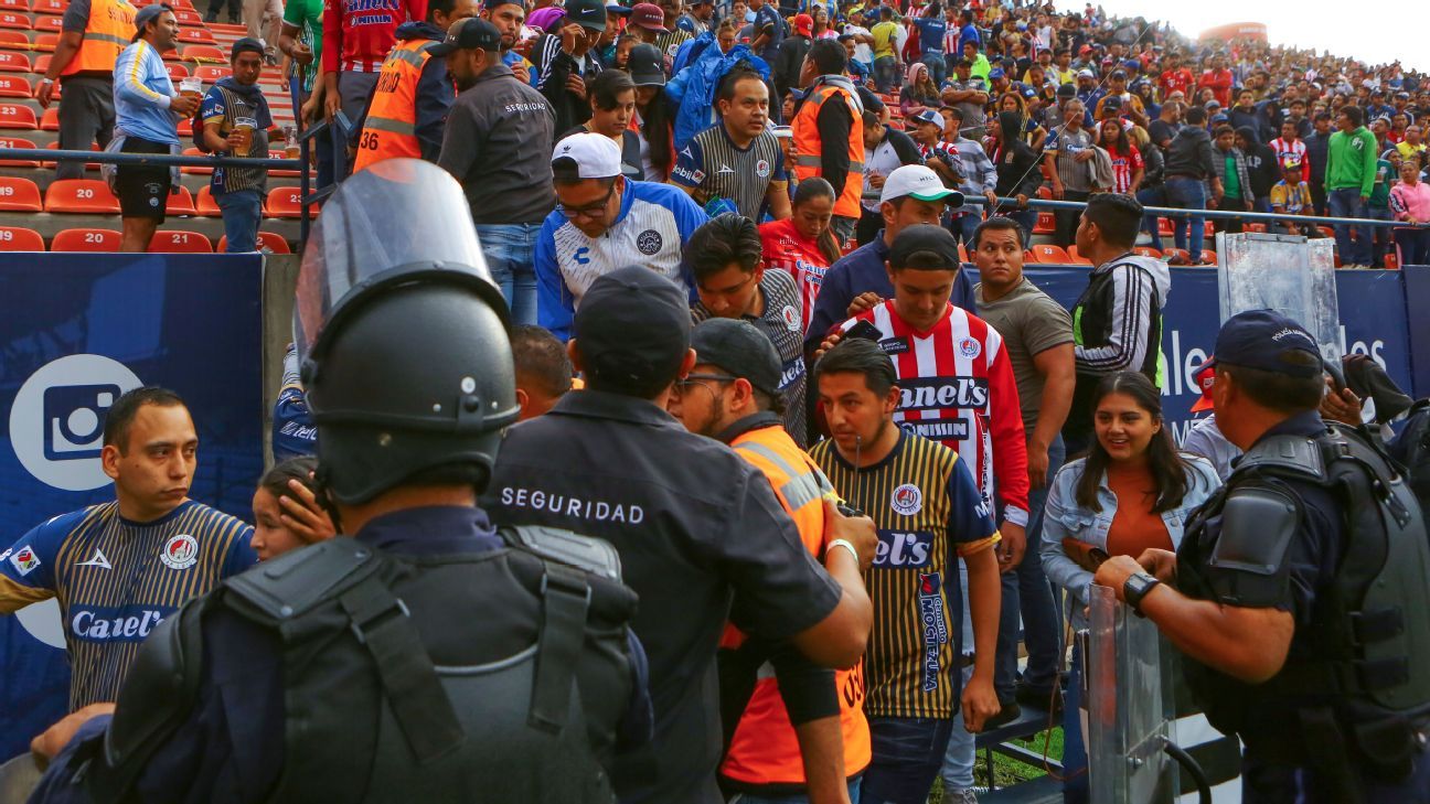Fiscalía de San Luis Potosí inició investigaciones tras bronca en Estadio Alfonso Lastras