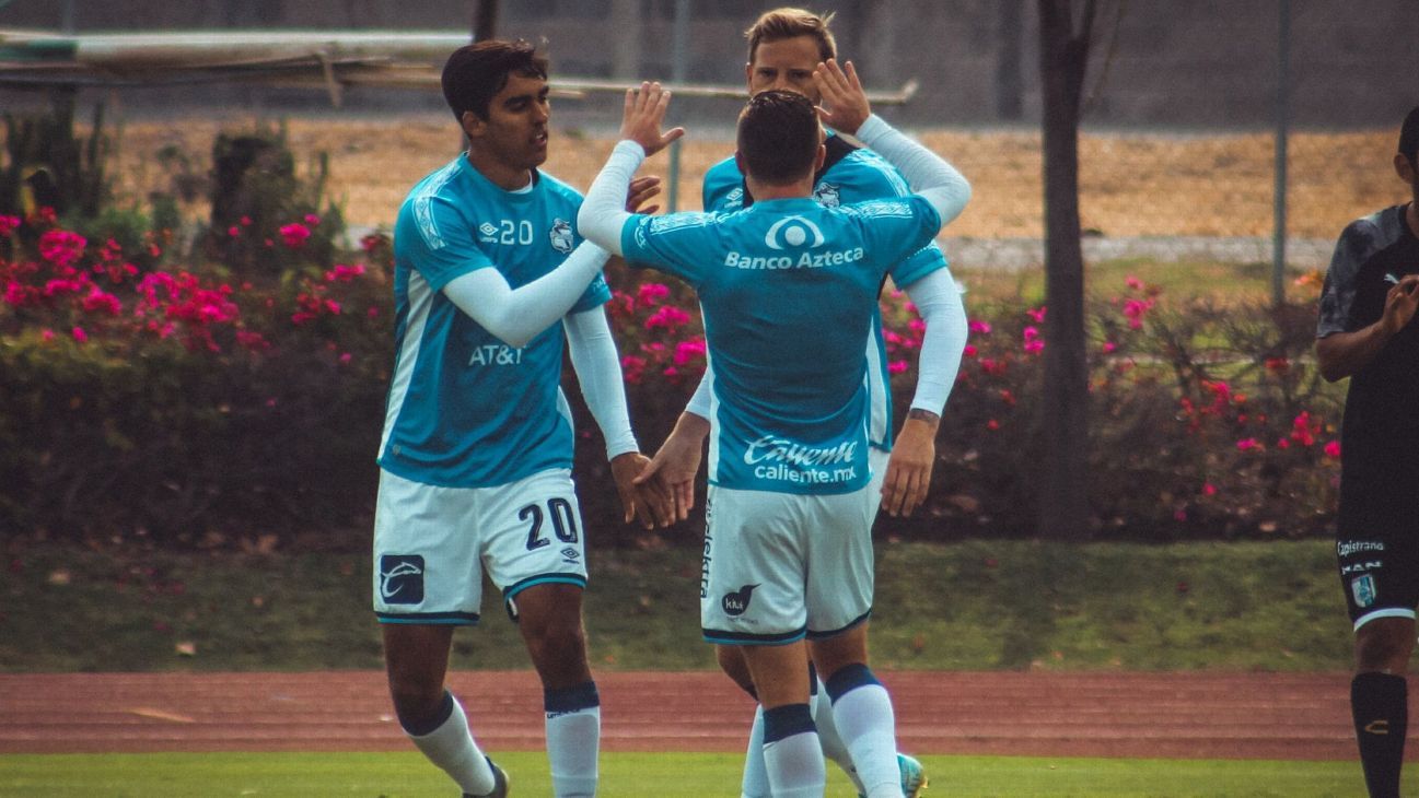 Cristian Menéndez se estrenó como goleador en Puebla