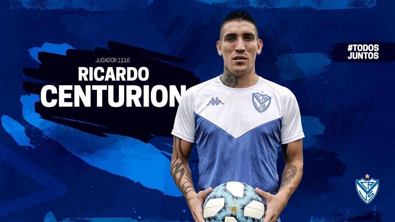Vélez anunció la llegada de Ricardo Centurión