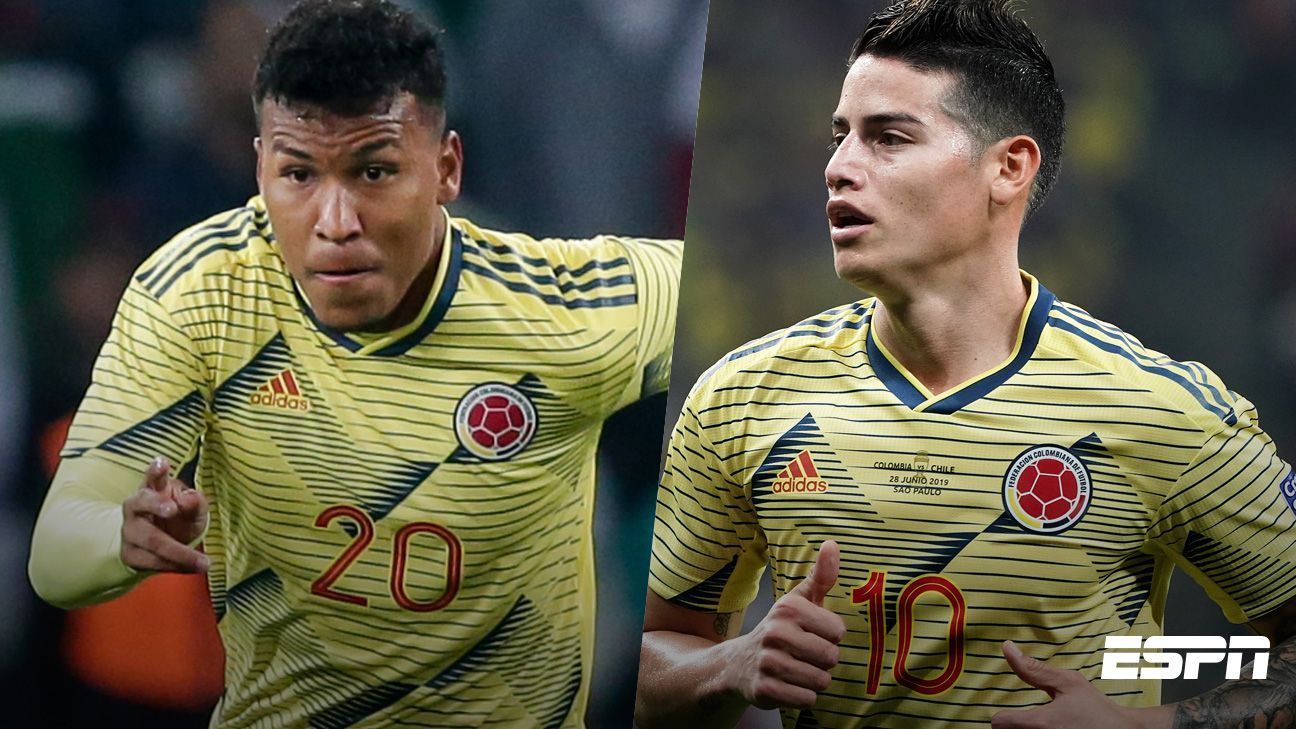 Roger Martínez se suma a James Rodríguez y Radamel Falcao, como calamidades para Colombia