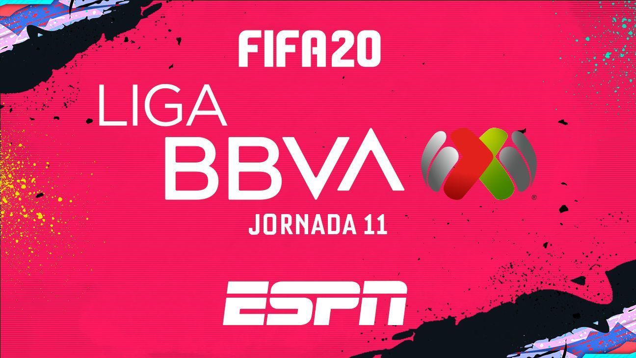 Previa de la J11 en la Liga BBVA MX virtual