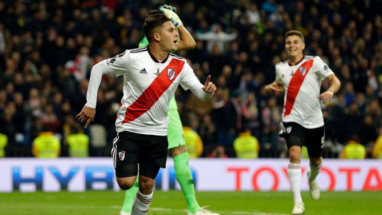 Así fue el paso de Juanfer Quintero por River