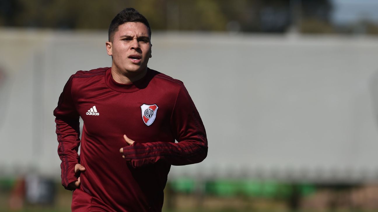 Juanfer Quintero no se presentó al entrenamiento de River y solo falta la oficialización de su adiós