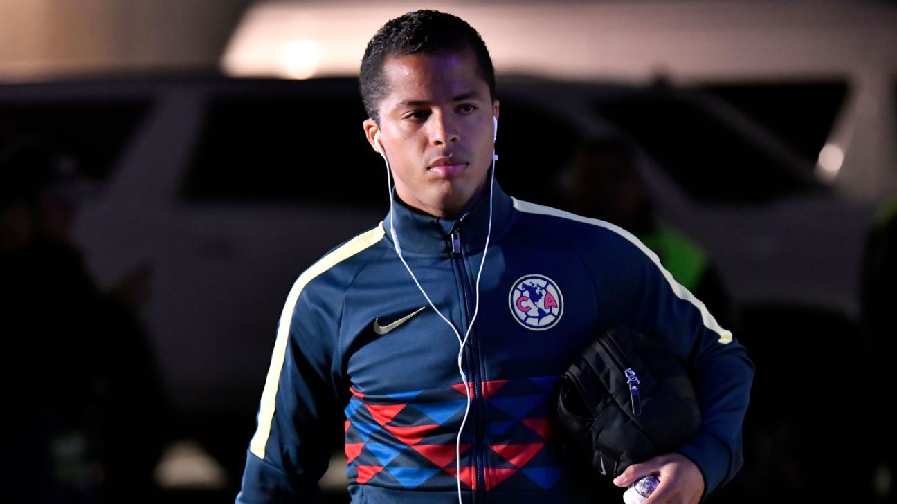 Giovani Dos Santos ha jugado solo el 36% de los minutos desde que llegó al América