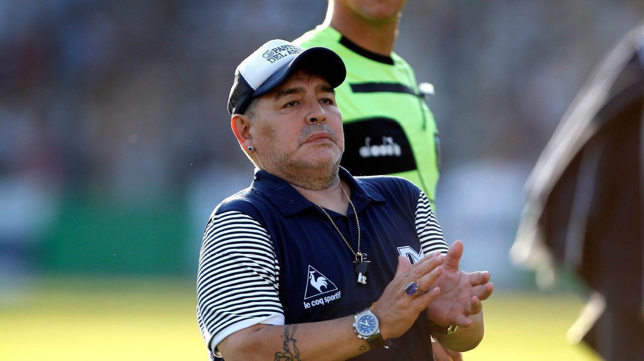 La AFA decretó siete días de duelo por la muerte de Maradona