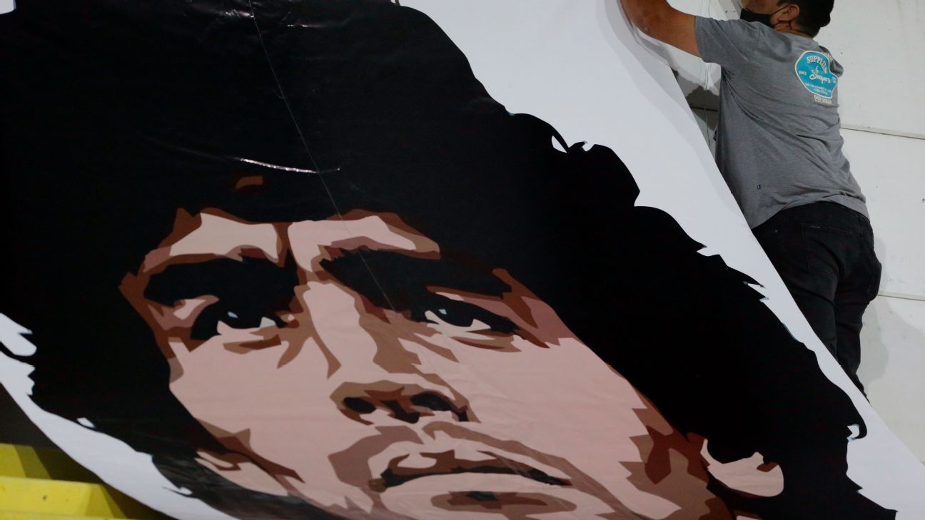 Los detalles de los homenajes a Diego Maradona en el fútbol argentino