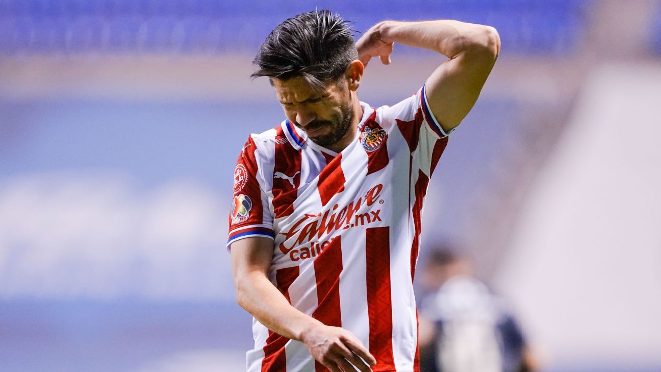 ¿Cuánto lleva Oribe Peralta sin marcar gol con Chivas?