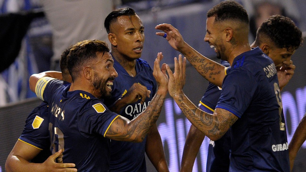 Histórico: por primera vez, tres colombianos marcaron en un partido de Boca