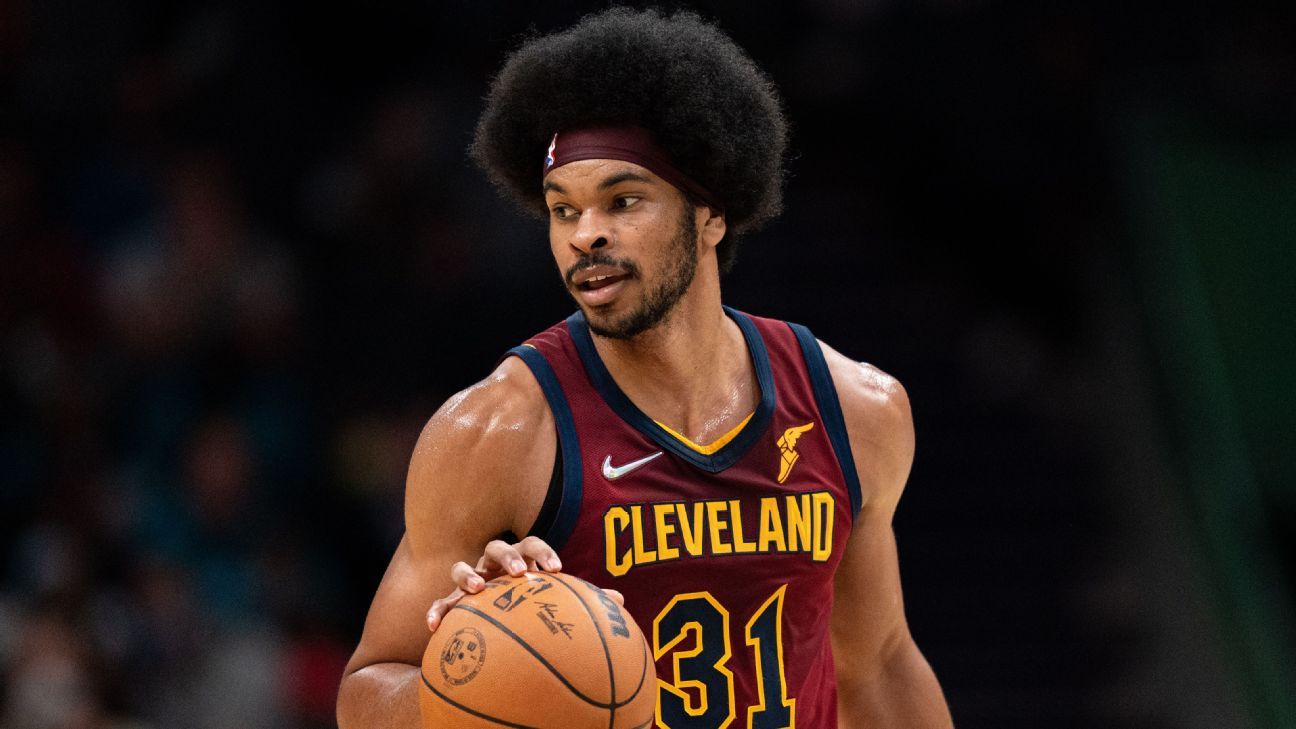 Jarrett Allen of the Cavaliers will be out for at least two weeks due to an ankle injury - ESPN.