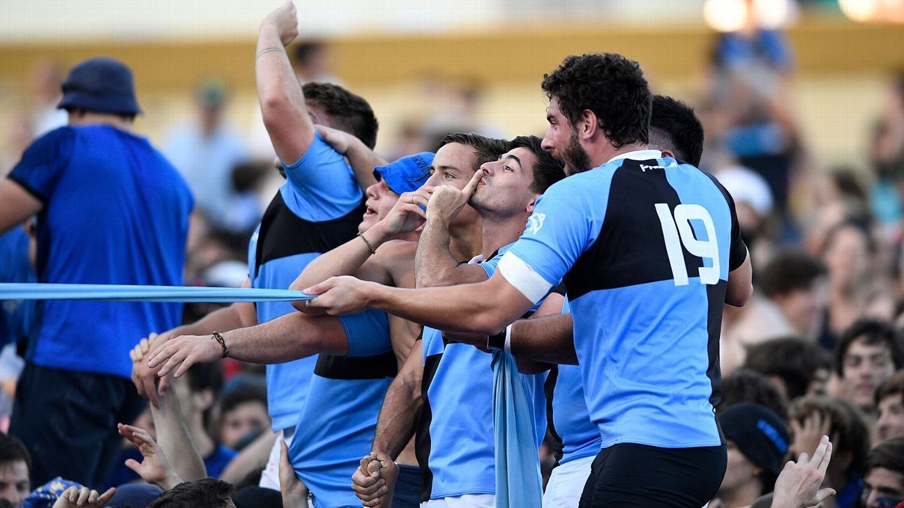 La celebracin del CUBA campen del URBA Top 12!