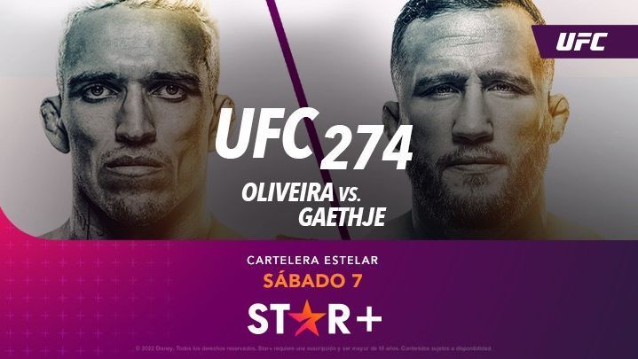 UFC 274, con Oliveira vs. Gaethje, otra electrizante invitación de ESPN KNOCKOUT por STAR+