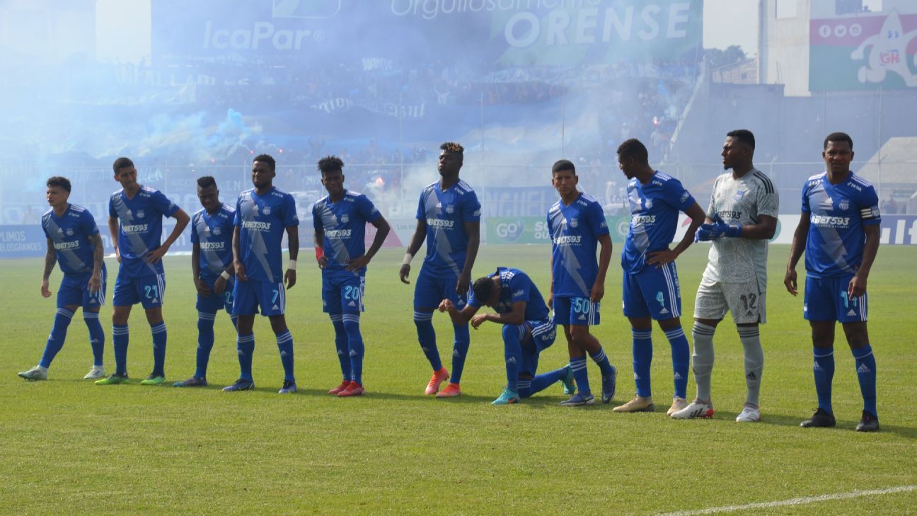 Tras una derrota que lo aleja en la LigaPro, Emelec se enfoca en la CONMEBOL Libertadores