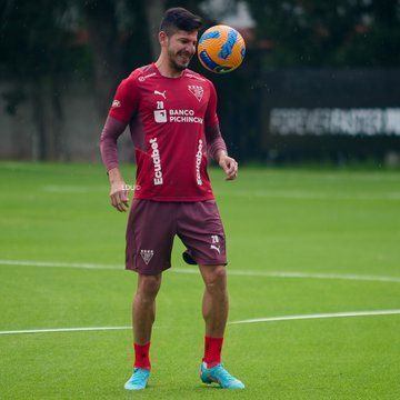 Christian Cruz, Sebastián González, and Kevin Mercado were able to train in Liga.