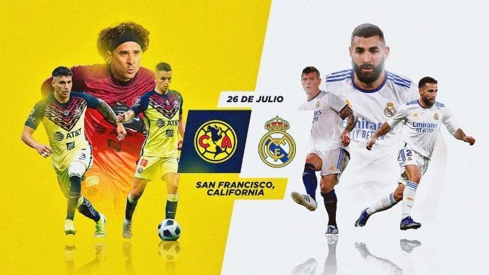 América contra Real Madrid y Chivas ante Juventus en Estados Unidos