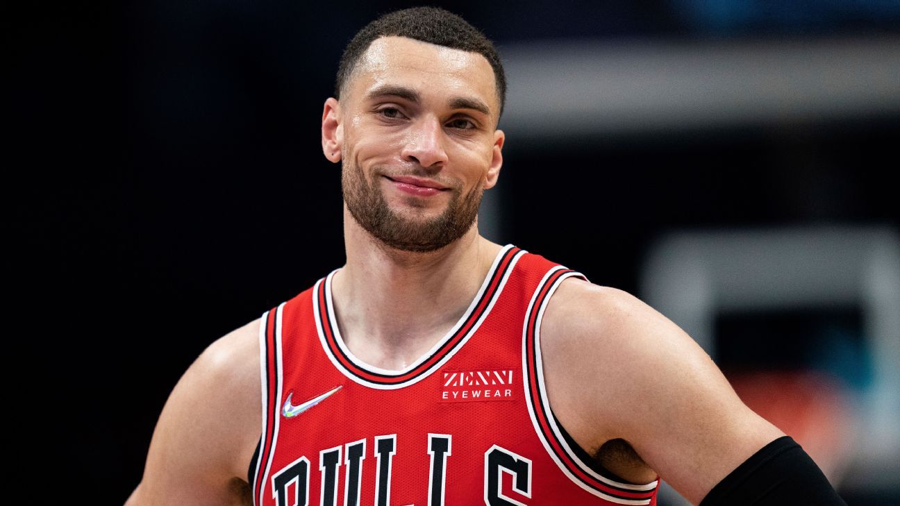 Zach LaVine says he's still committed to Bulls despite injury - ESPN