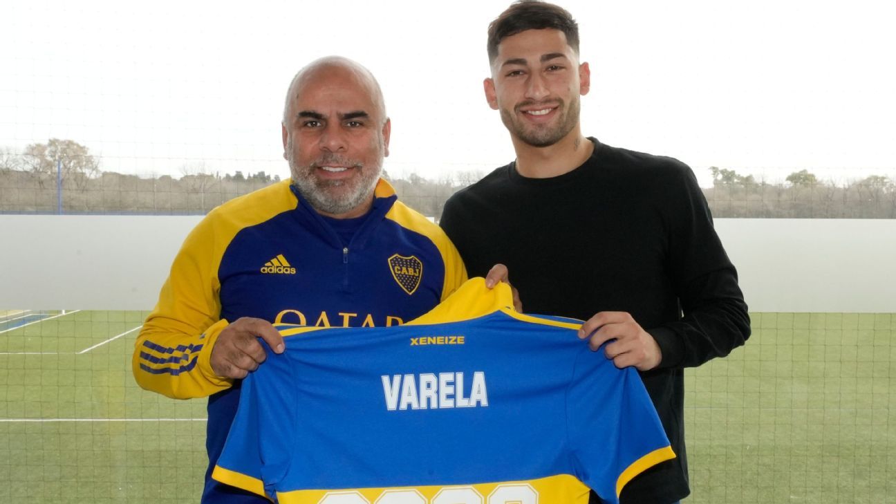Alan Varela extendió contrato con Boca Juniors hasta 2026