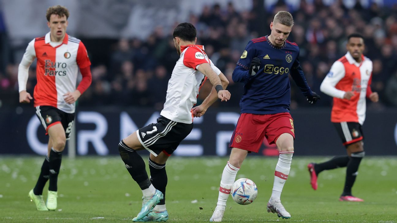 Feyenoord Rotterdam vs. Ajax Amsterdam - Reporte del Partido - 22 enero, 2023 - ESPN