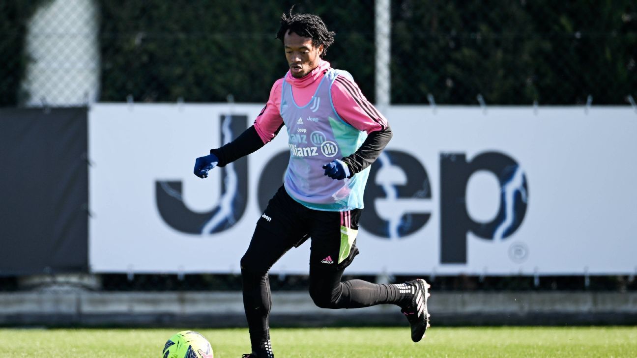 Cuadrado está en buena forma y reaparecería con Juventus en Copa Italia