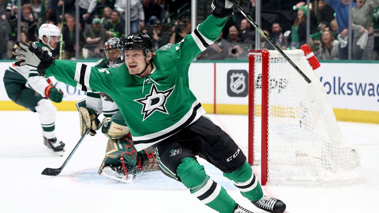 Stars forward Roope Hintz out for Game 6 vs. Avalanche - ESPN