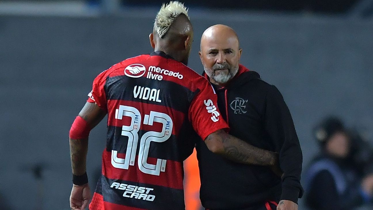 Jorge Sampaoli evitó referirse a las críticas de Arturo Vidal - ESPN
